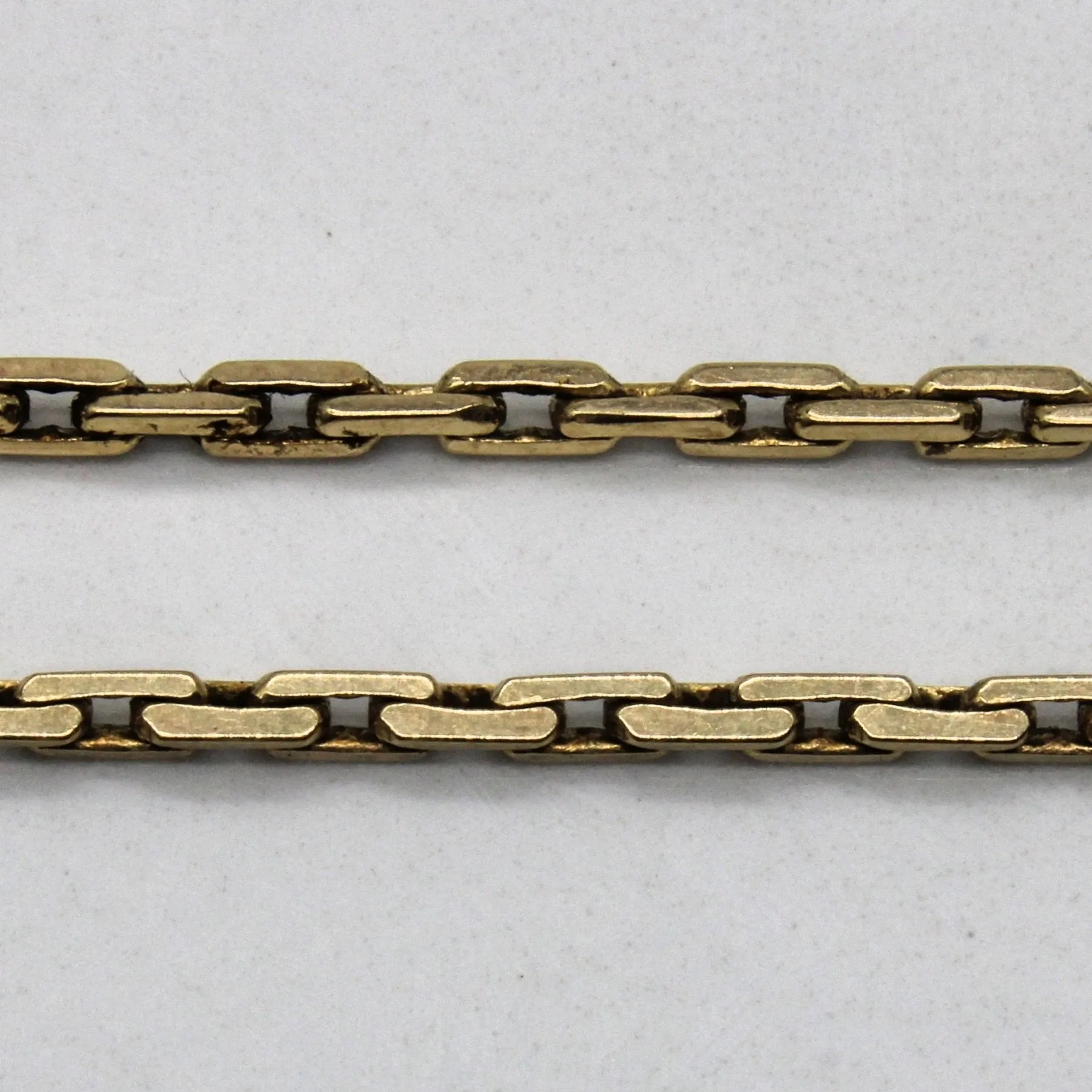 10k Elongated Box Chain | 21" |