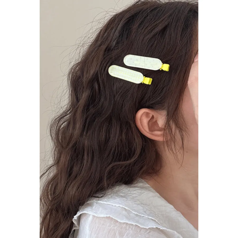 2-Piece Acrylic Hair Pins