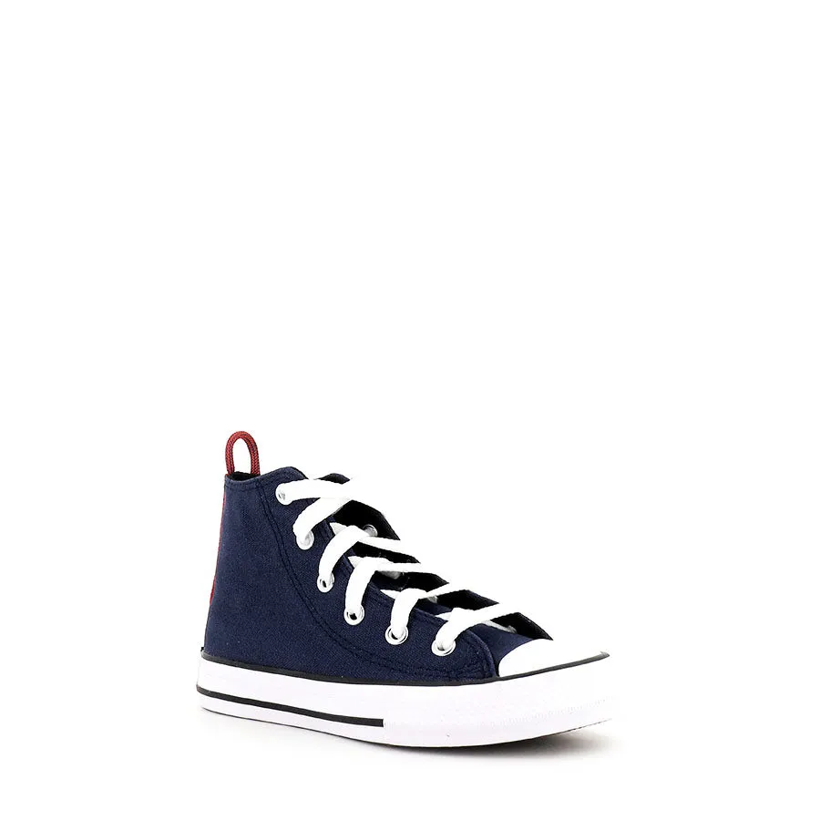 ALL STAR HI KIDS S21 - MIDNIGHT NAVY/BRIGHT POPPY/CONVERSE BLACK