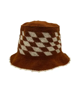 Alpaca Bucket - Rust/White