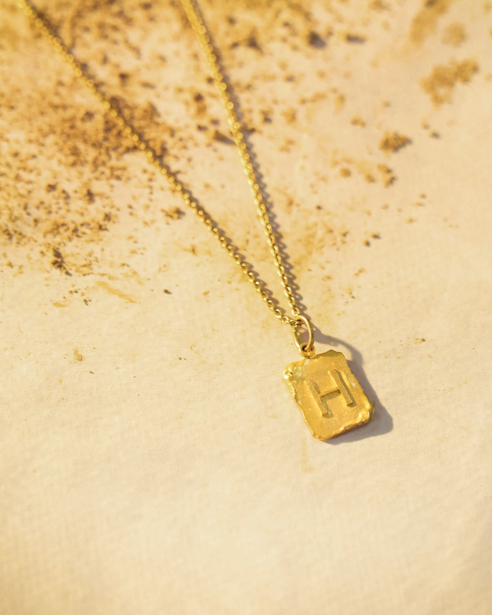 Alphabet H Pendant