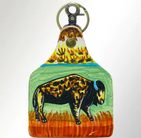 American Darling Buffalo Keychain