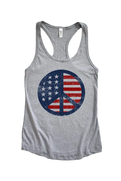 American Flag Peace 1885_tank