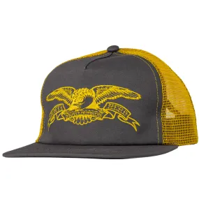 ANTIHERO BASIC EAGLE SNAPBACK GREY/GOLD