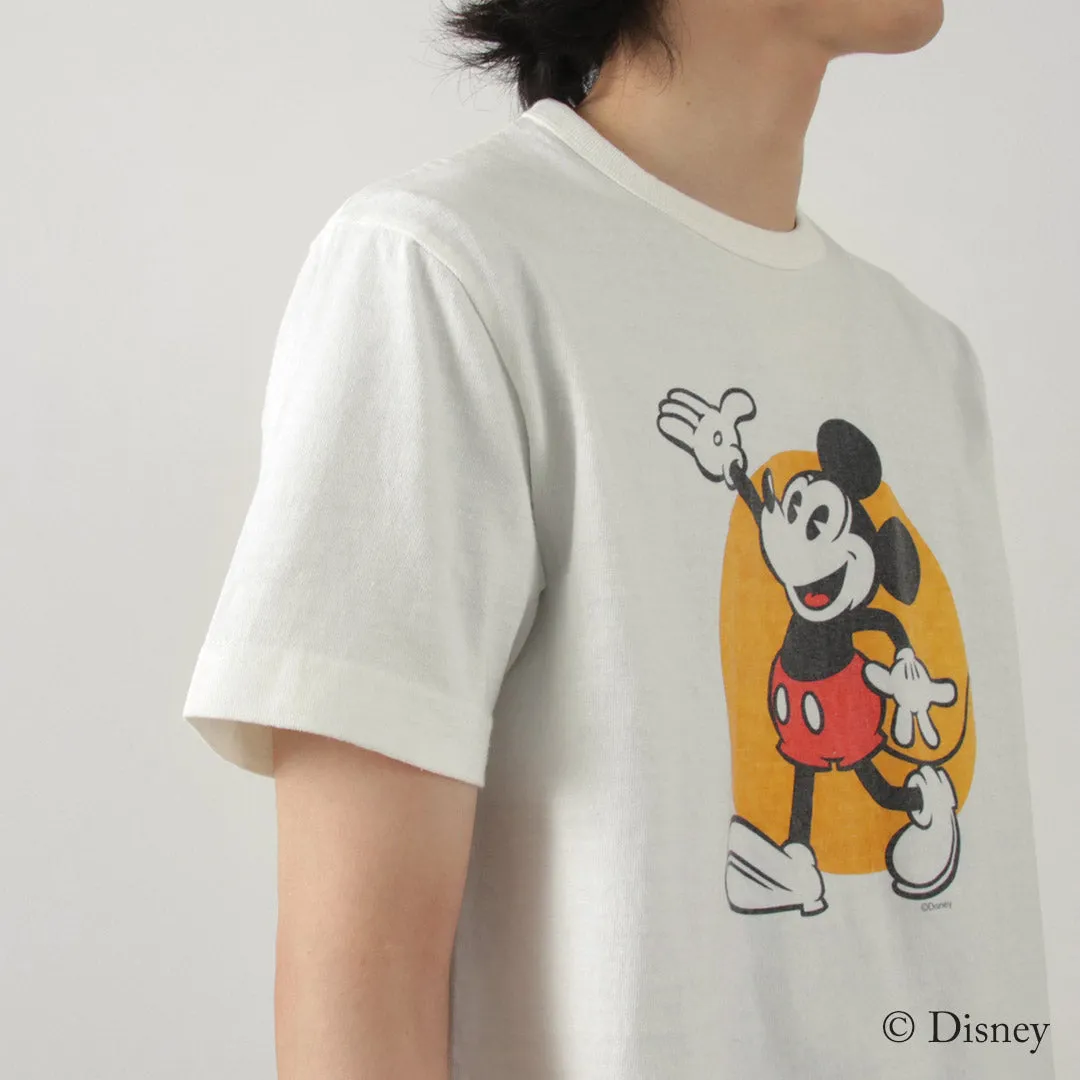 BARNS / Hanging Knit x Mickey T-shirt