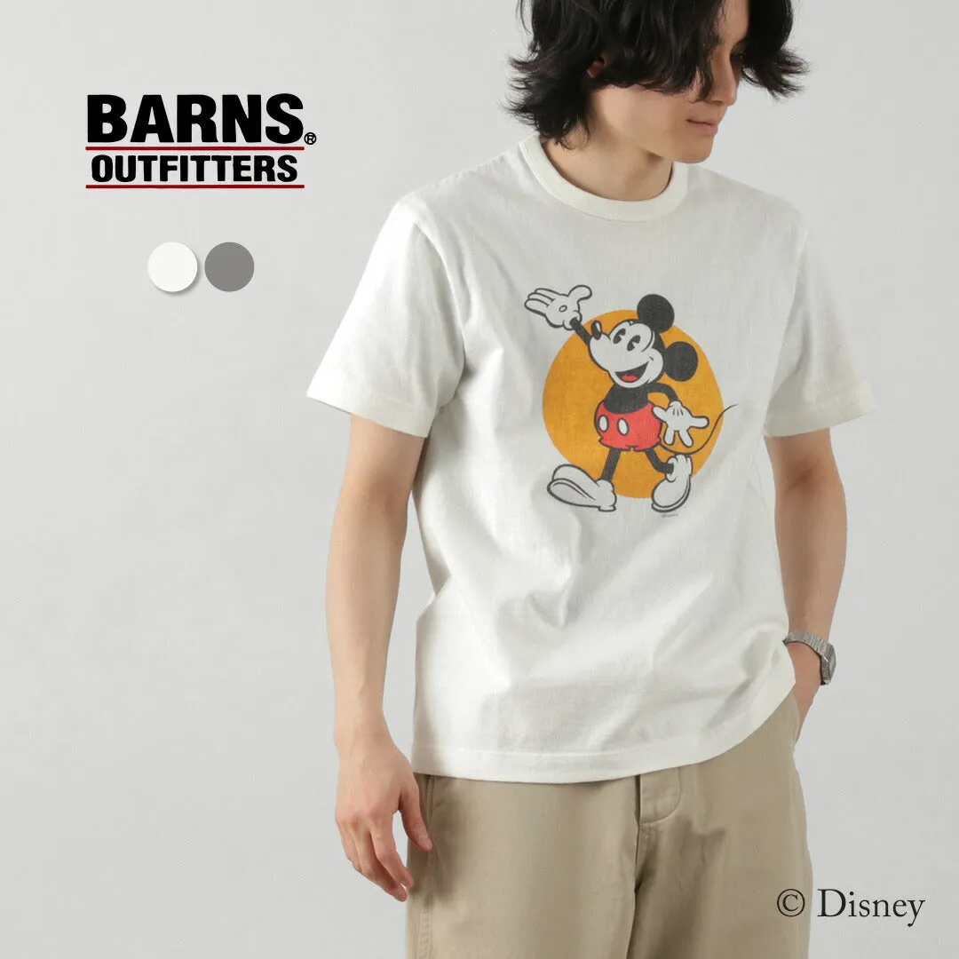 BARNS / Hanging Knit x Mickey T-shirt