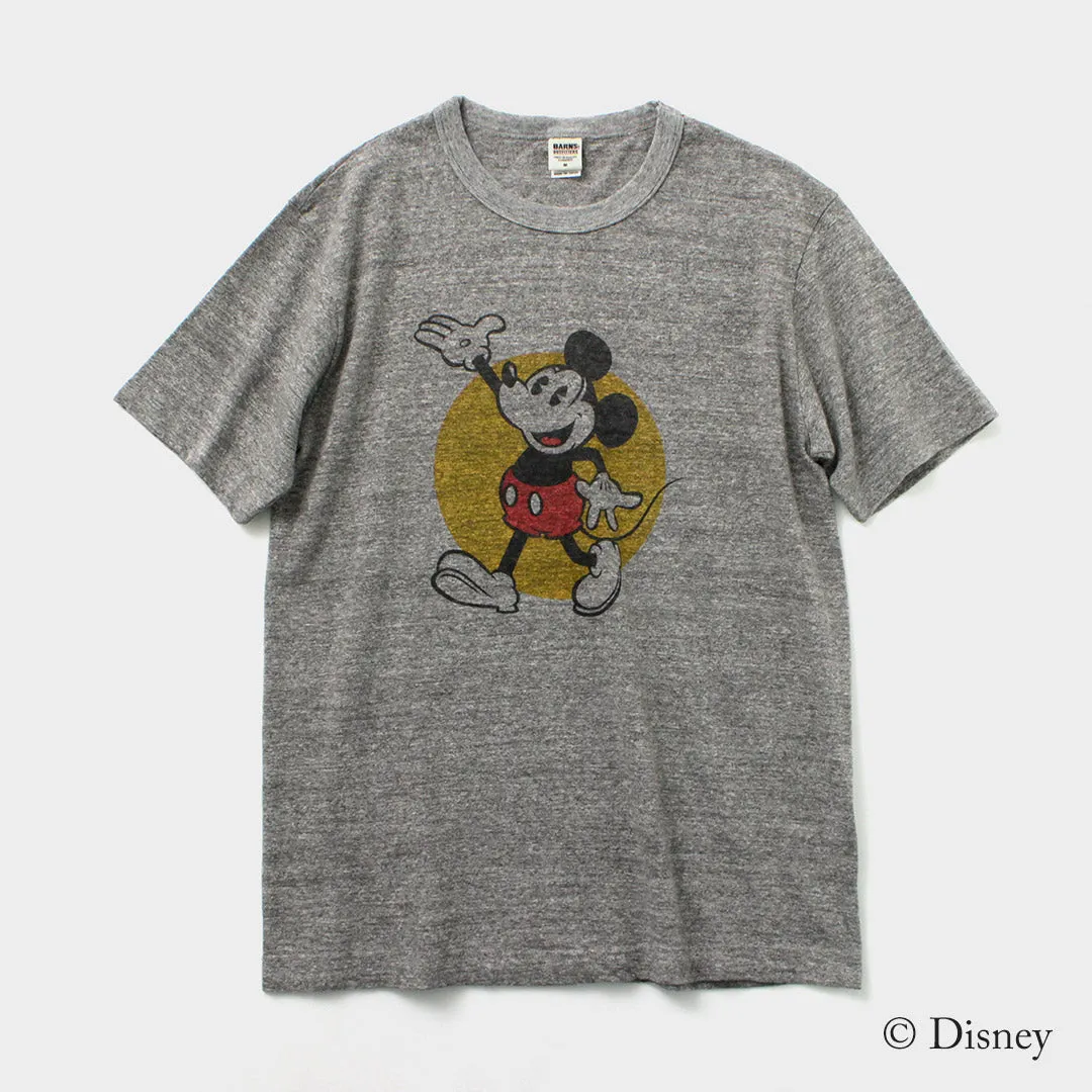 BARNS / Hanging Knit x Mickey T-shirt