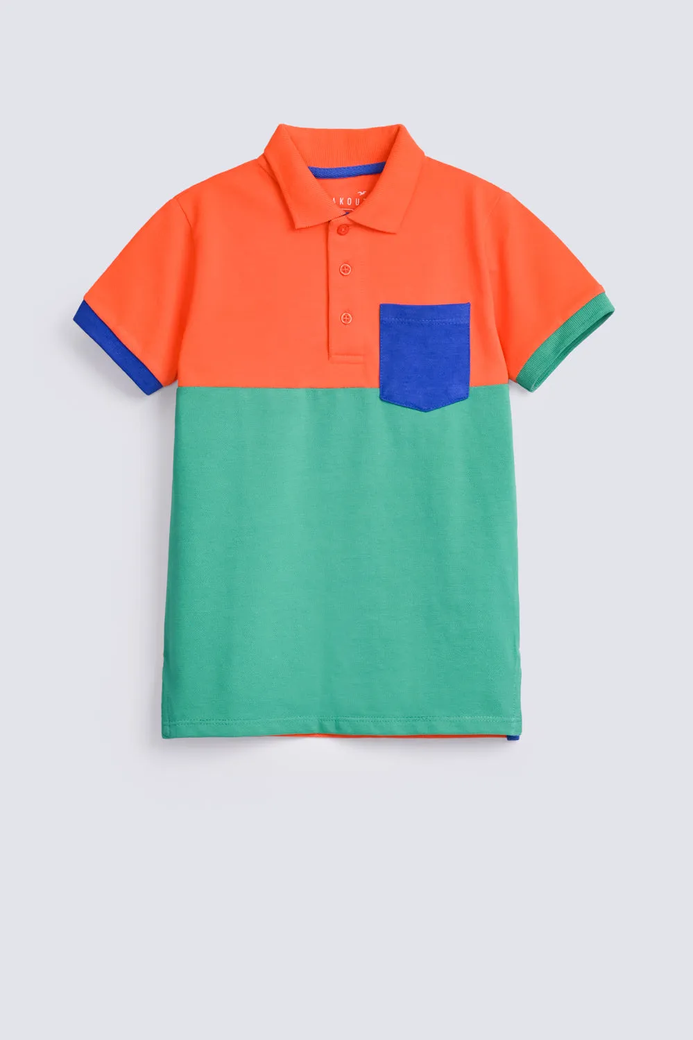 BOYS CUT & SEW POLO