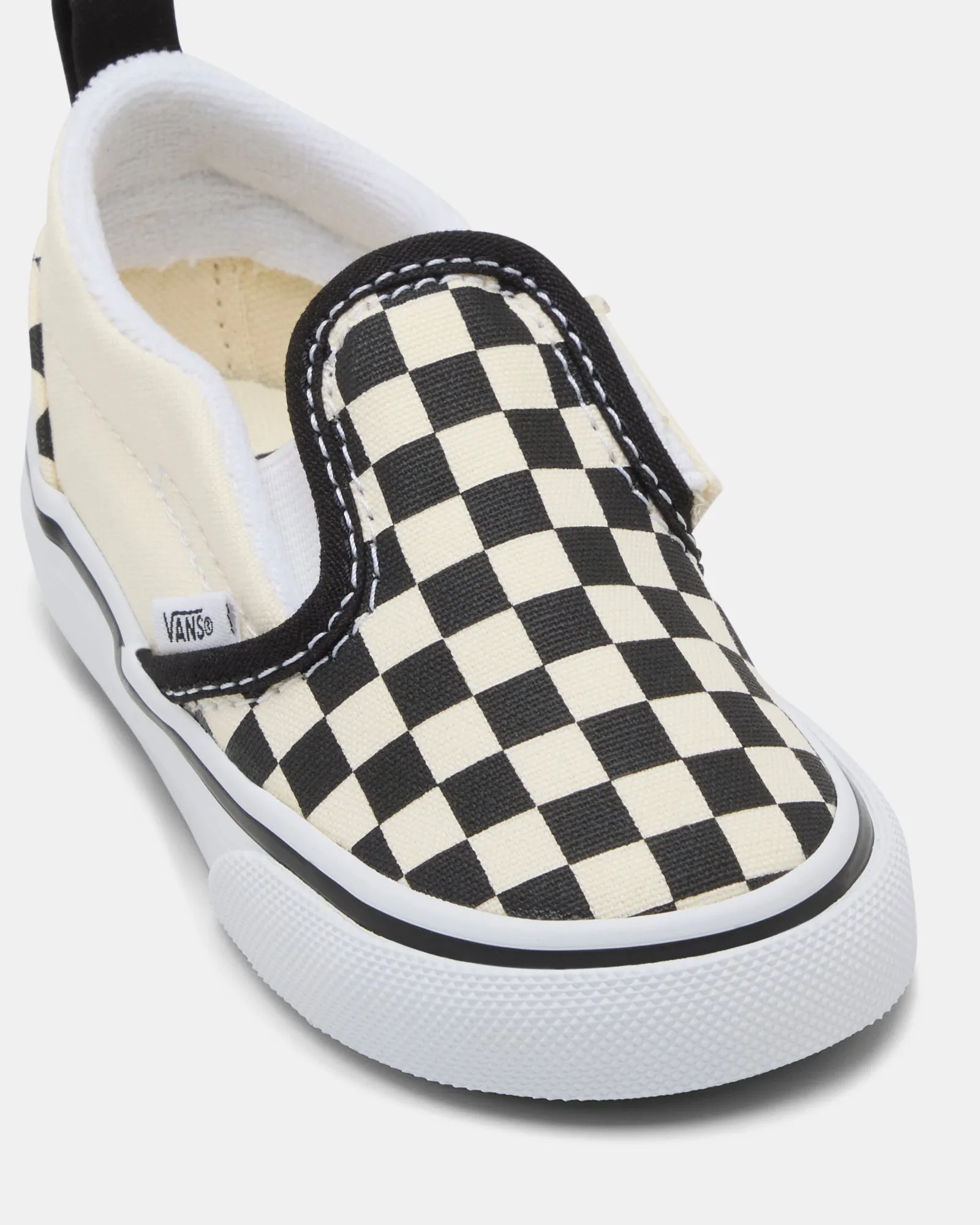 Classic Slip On V Infant Black/White