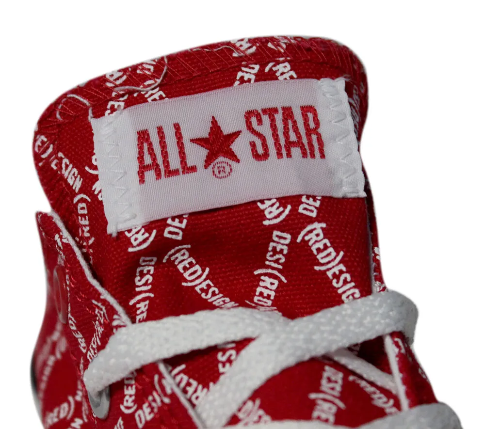 Converse Chuck Taylor All Star Red Edition Lo Top Unisex Trainers 102089F B37C