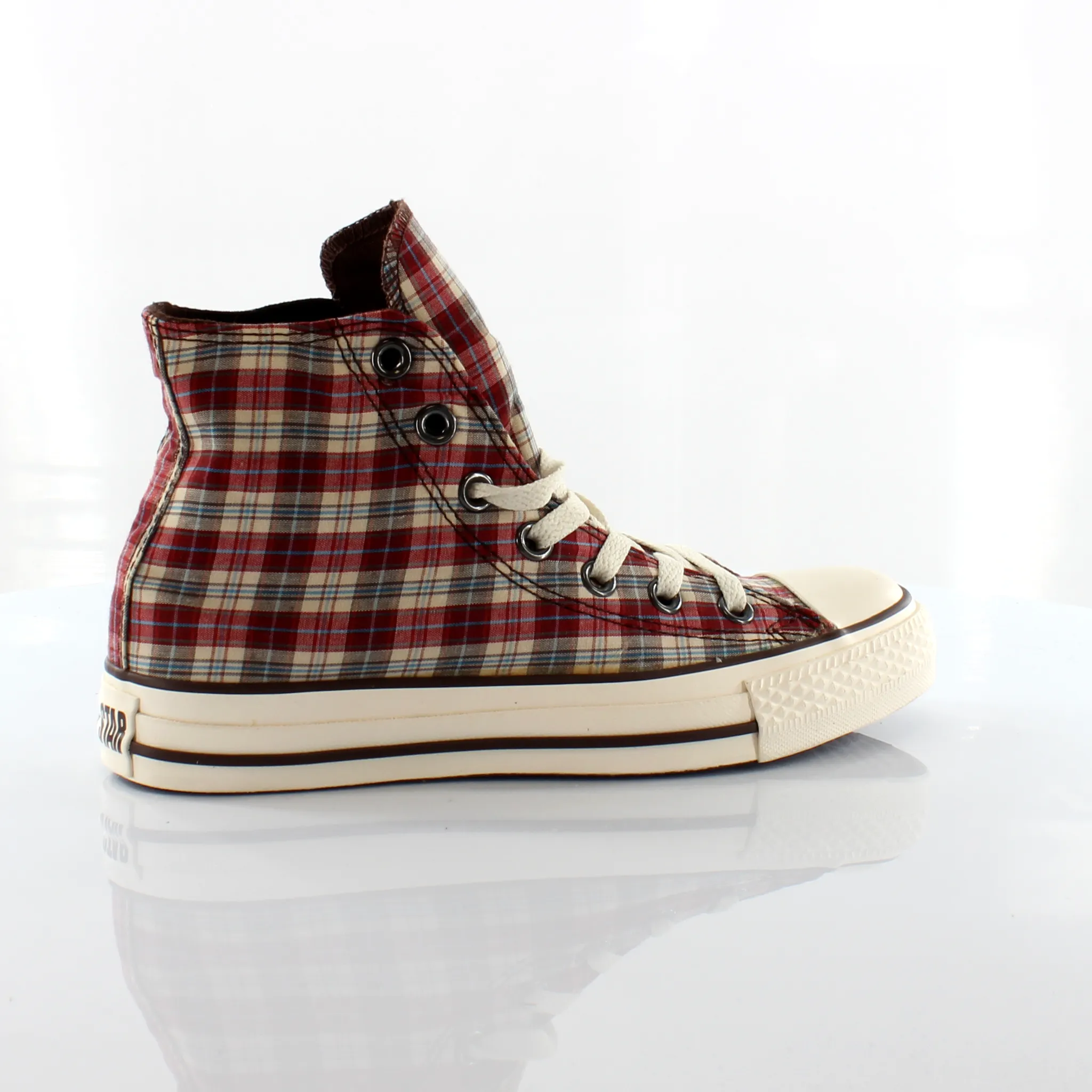 Converse Chuck Taylor Military Plaid Hi Canvas Unisex Trainers 101924