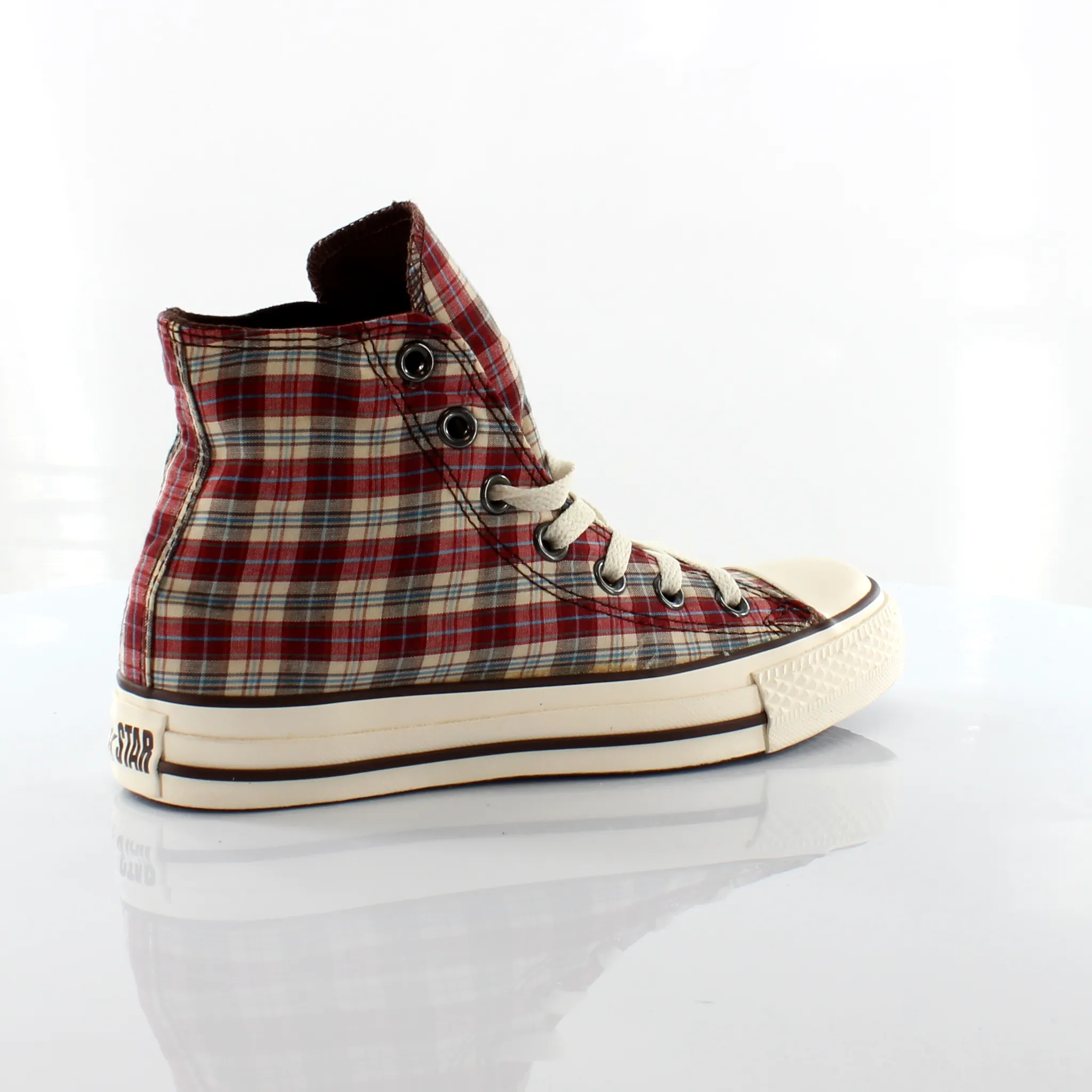 Converse Chuck Taylor Military Plaid Hi Canvas Unisex Trainers 101924