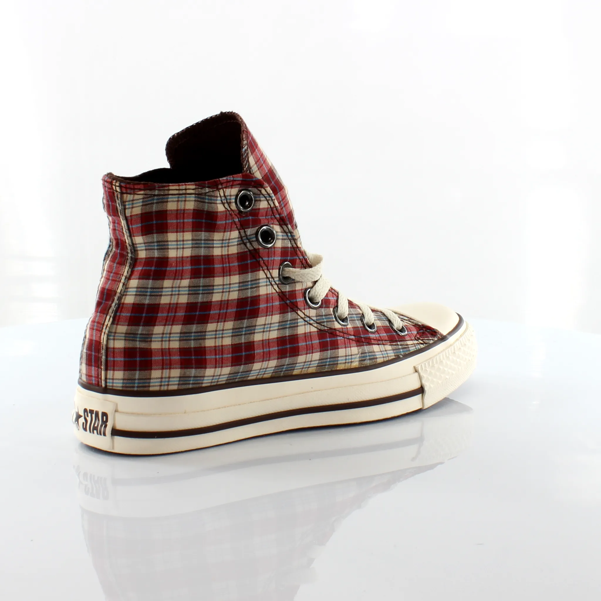 Converse Chuck Taylor Military Plaid Hi Canvas Unisex Trainers 101924