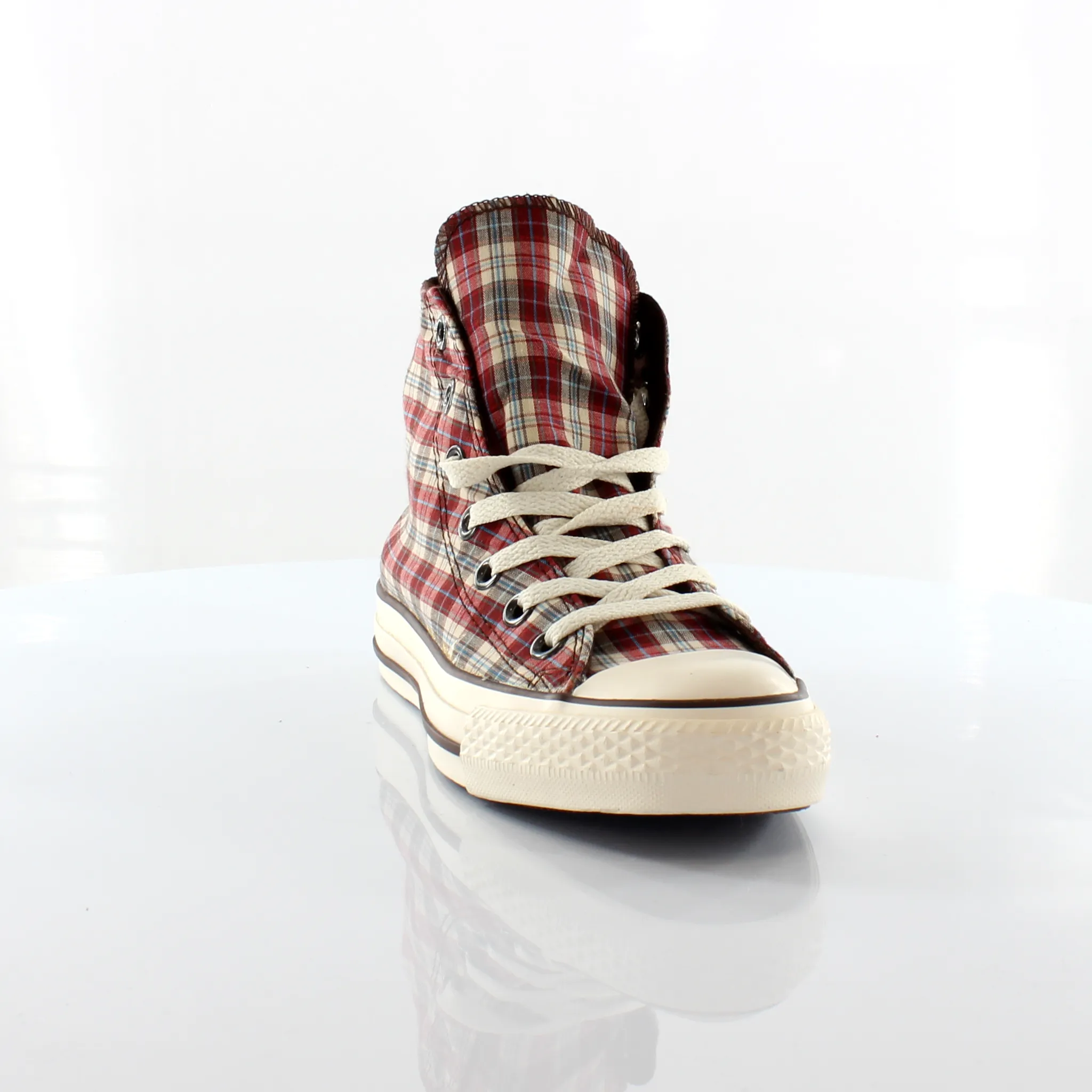 Converse Chuck Taylor Military Plaid Hi Canvas Unisex Trainers 101924