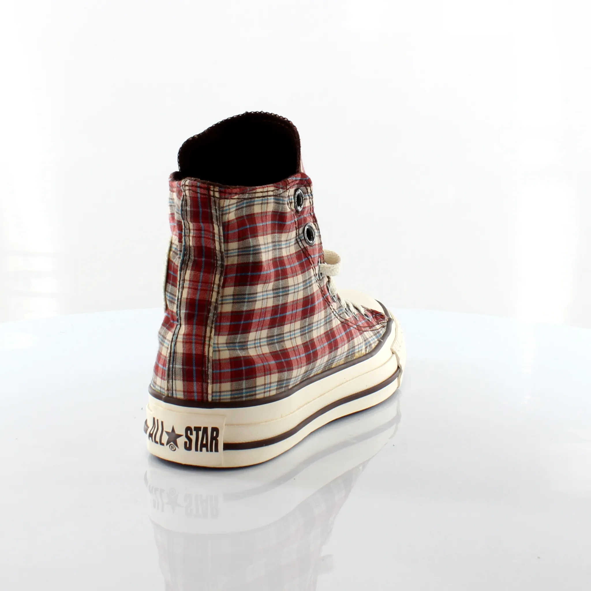 Converse Chuck Taylor Military Plaid Hi Canvas Unisex Trainers 101924