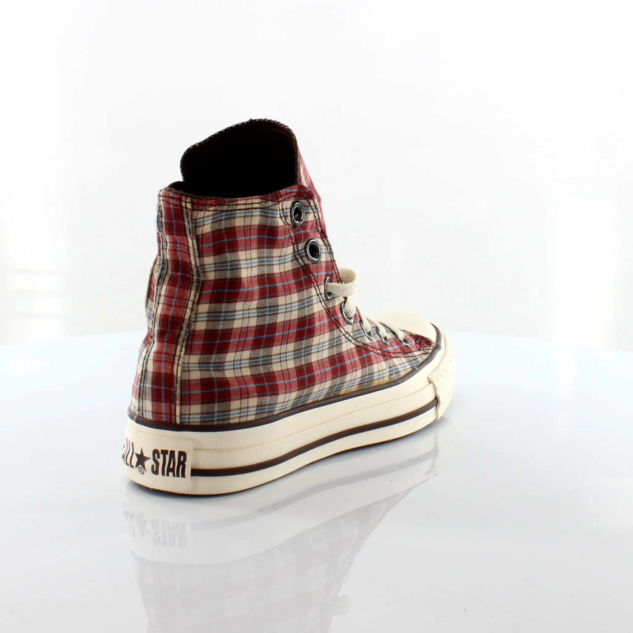 Converse Chuck Taylor Military Plaid Hi Canvas Unisex Trainers 101924