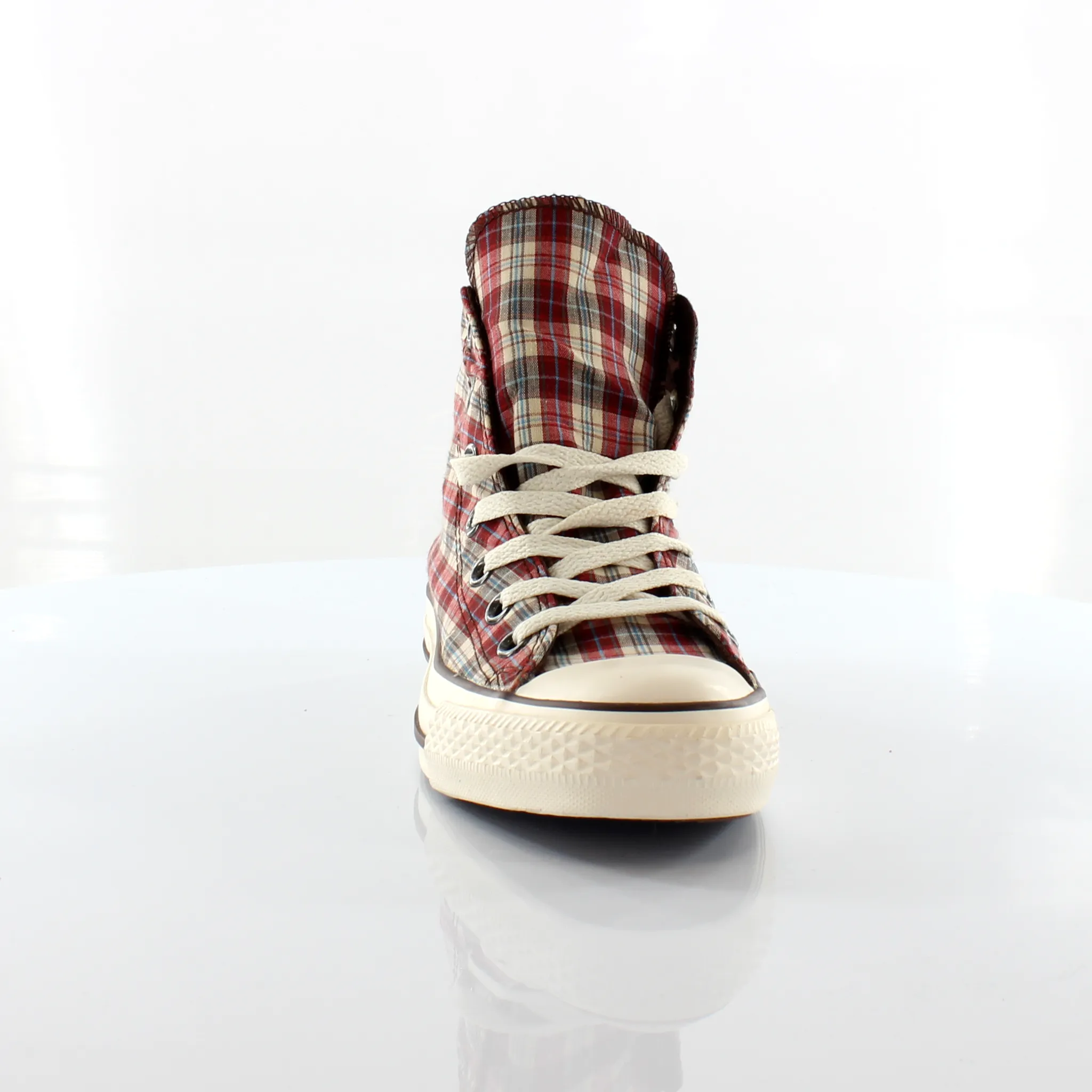 Converse Chuck Taylor Military Plaid Hi Canvas Unisex Trainers 101924