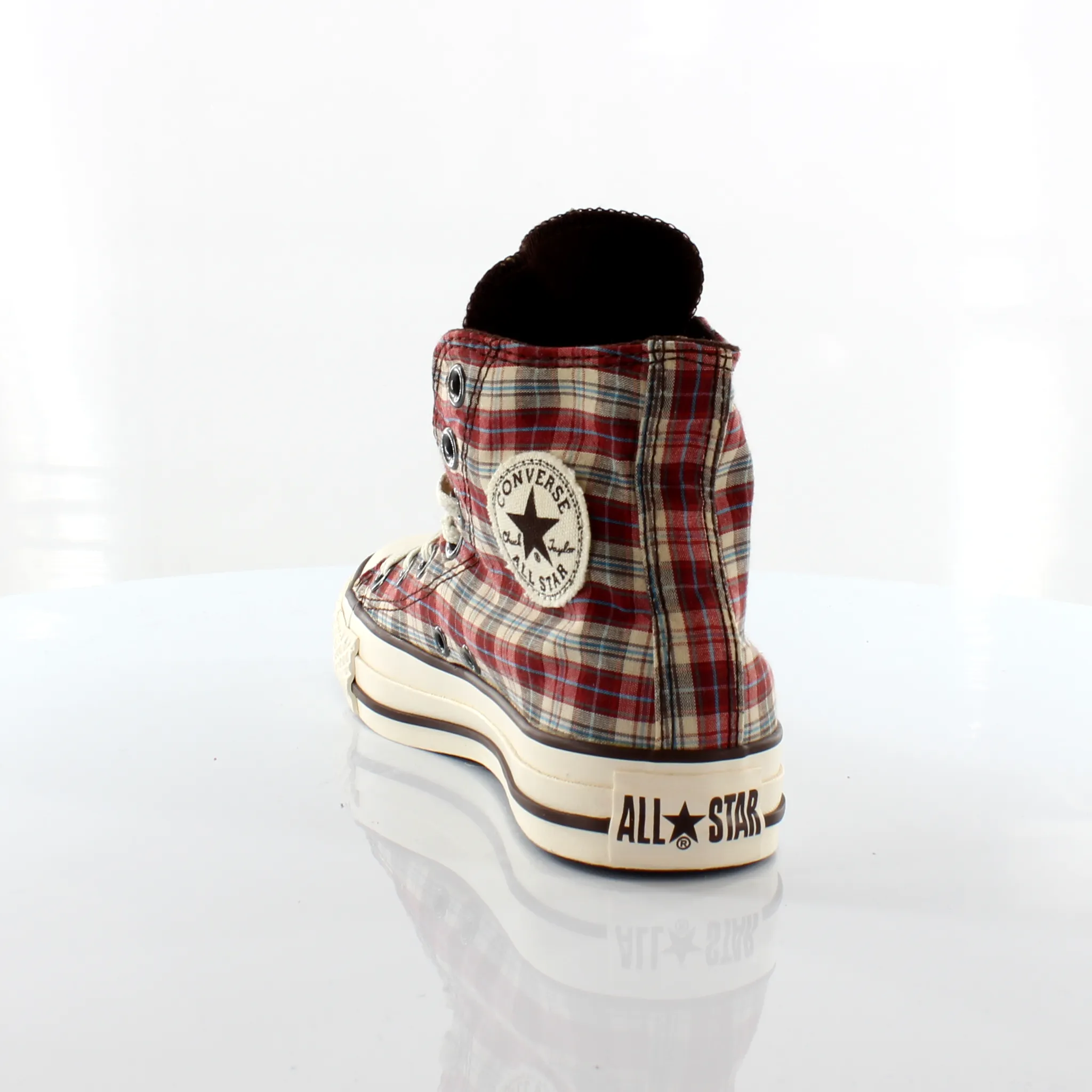 Converse Chuck Taylor Military Plaid Hi Canvas Unisex Trainers 101924