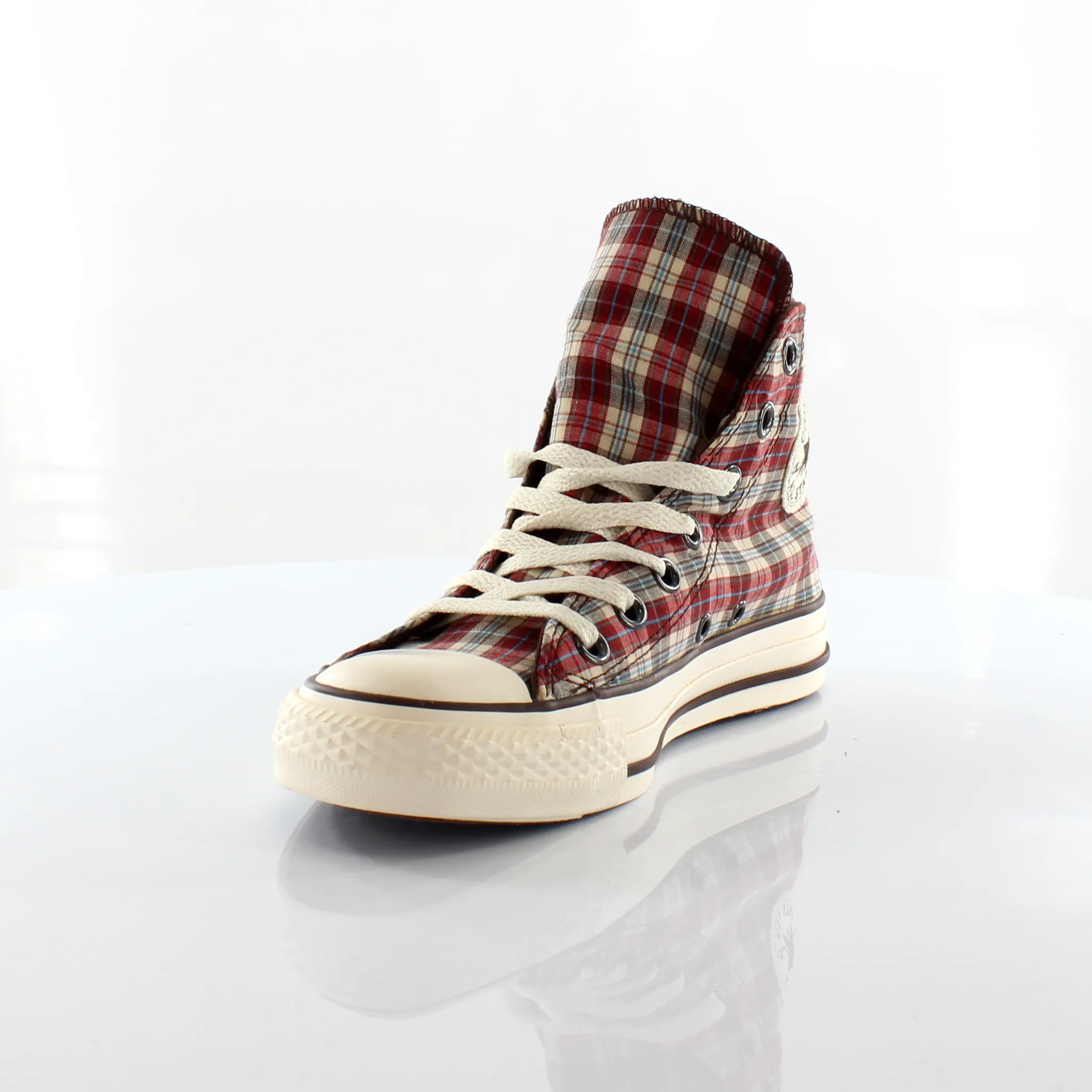 Converse Chuck Taylor Military Plaid Hi Canvas Unisex Trainers 101924