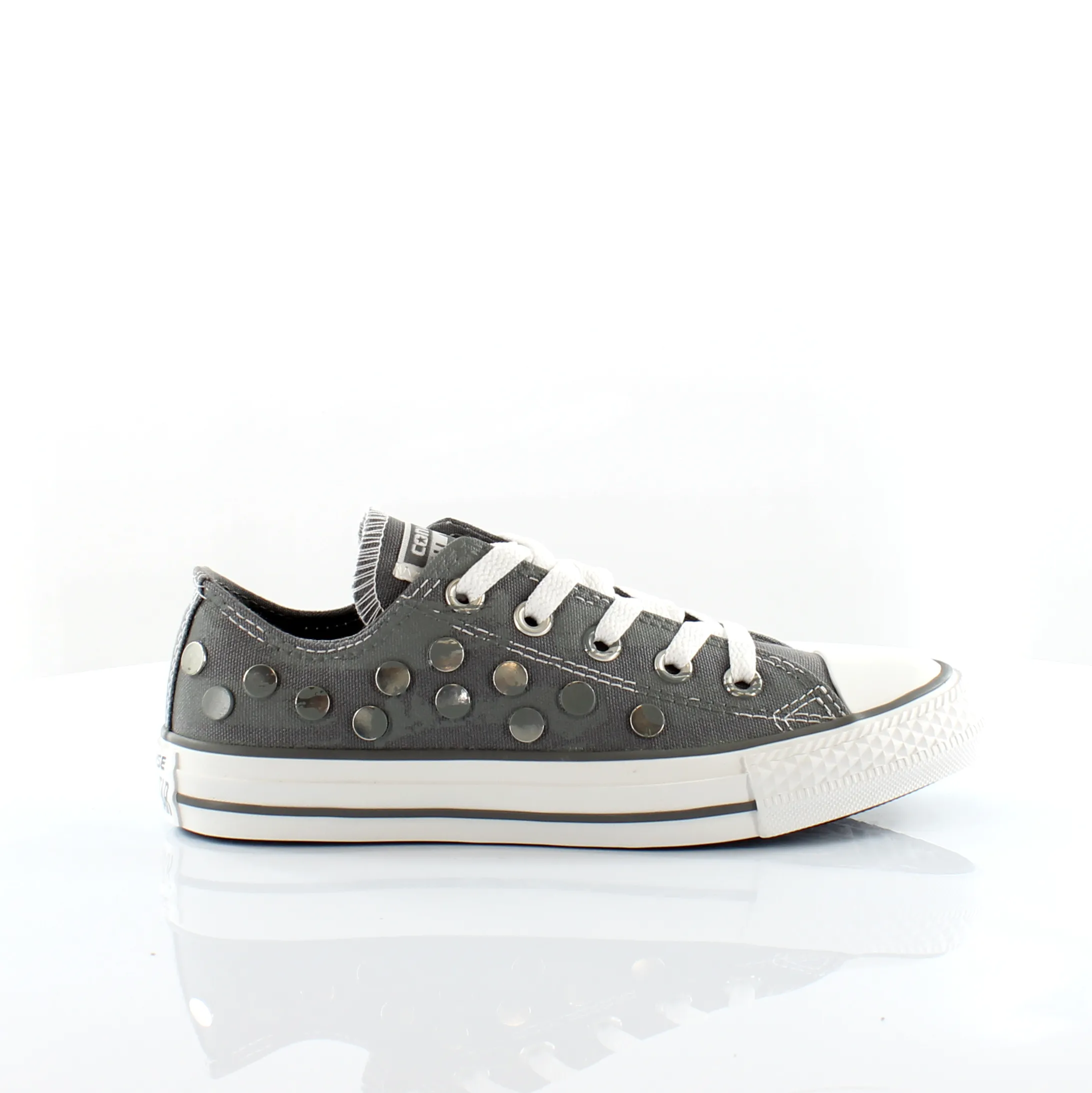 Converse CT Ox Grey Canvas Womens Trainers 547297C