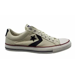 Converse Star Player EV OX Low Lace Up Beige Canvas Unisex Plimsolls 137680C