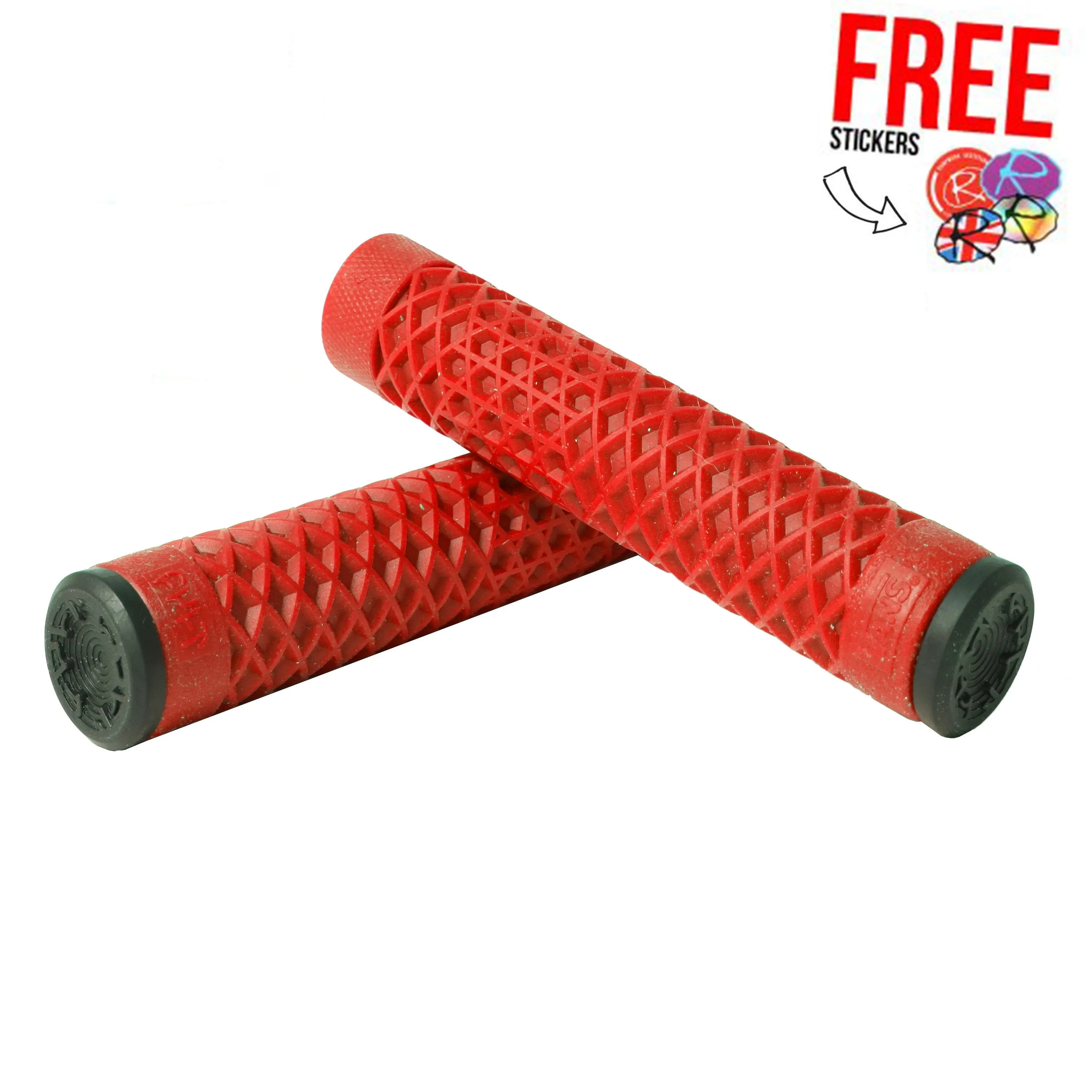 Cult Vans Waffle Grips, Red