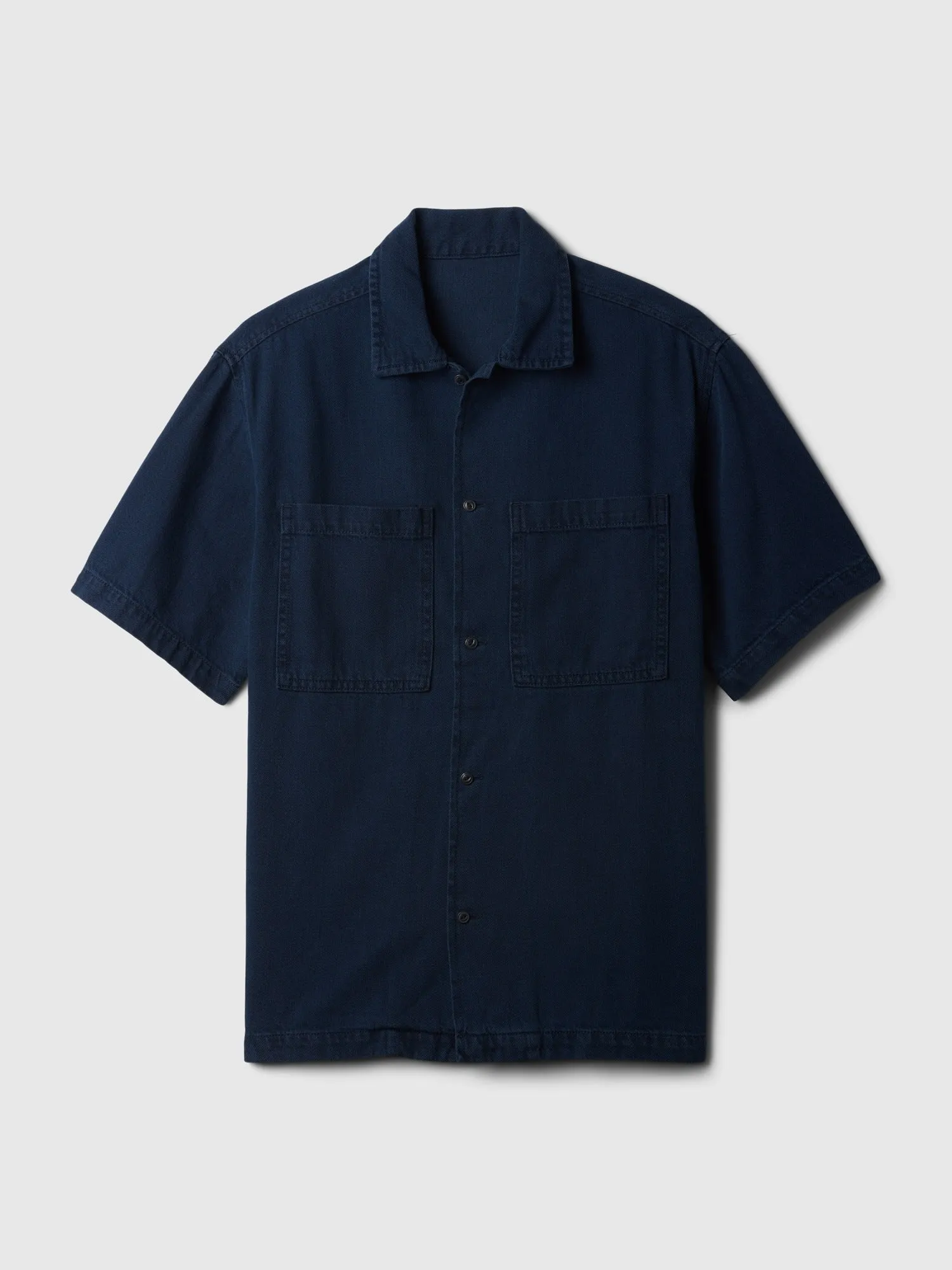 Denim Oxford Shirt