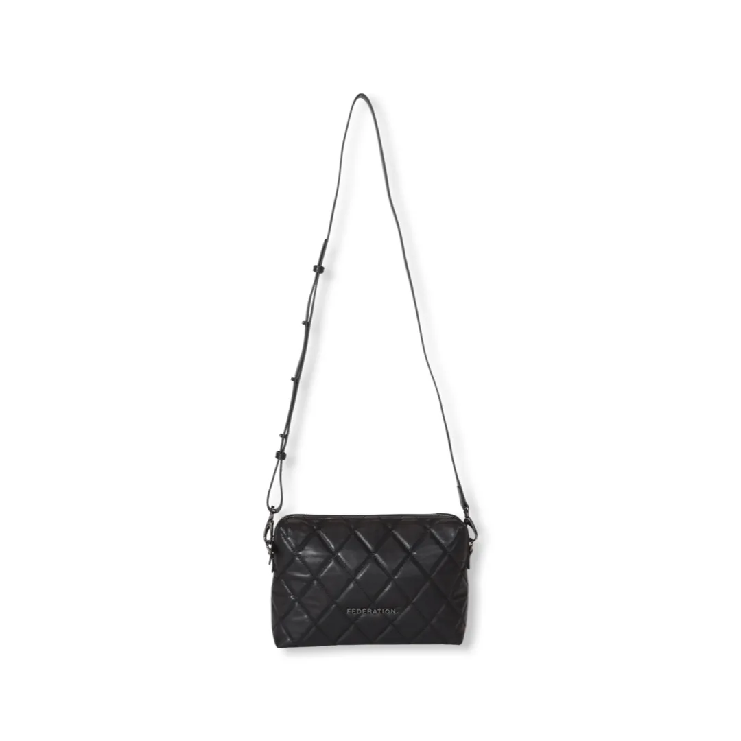 DIAMONDS FOREVER LEATHER BAG