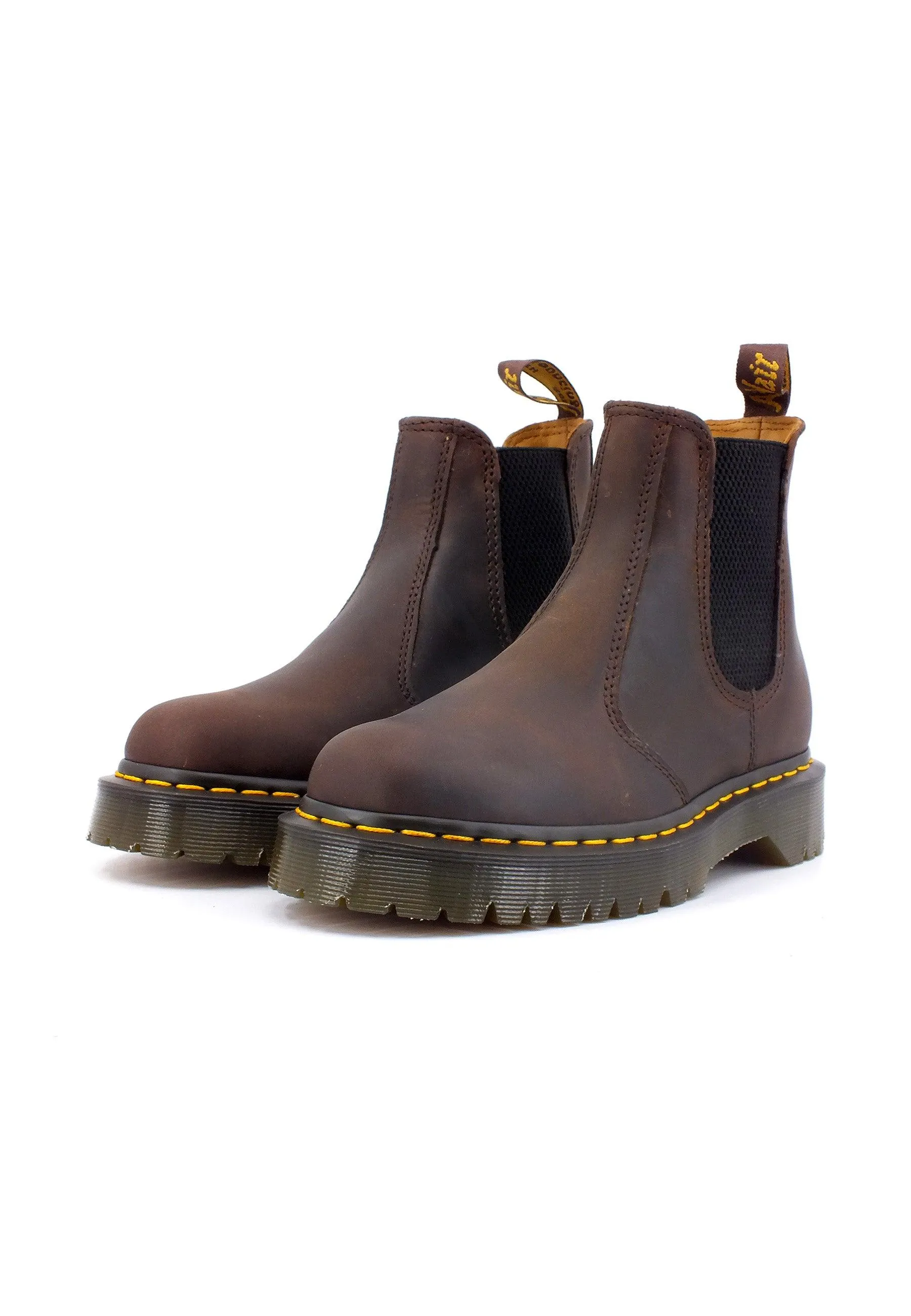 DR. MARTENS Bex Crazy Horse Stivaletto Polacco Donna Dark Brown 2976-BEX-27896201