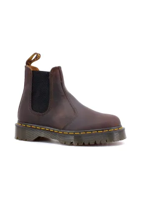 DR. MARTENS Bex Crazy Horse Stivaletto Polacco Donna Dark Brown 2976-BEX-27896201