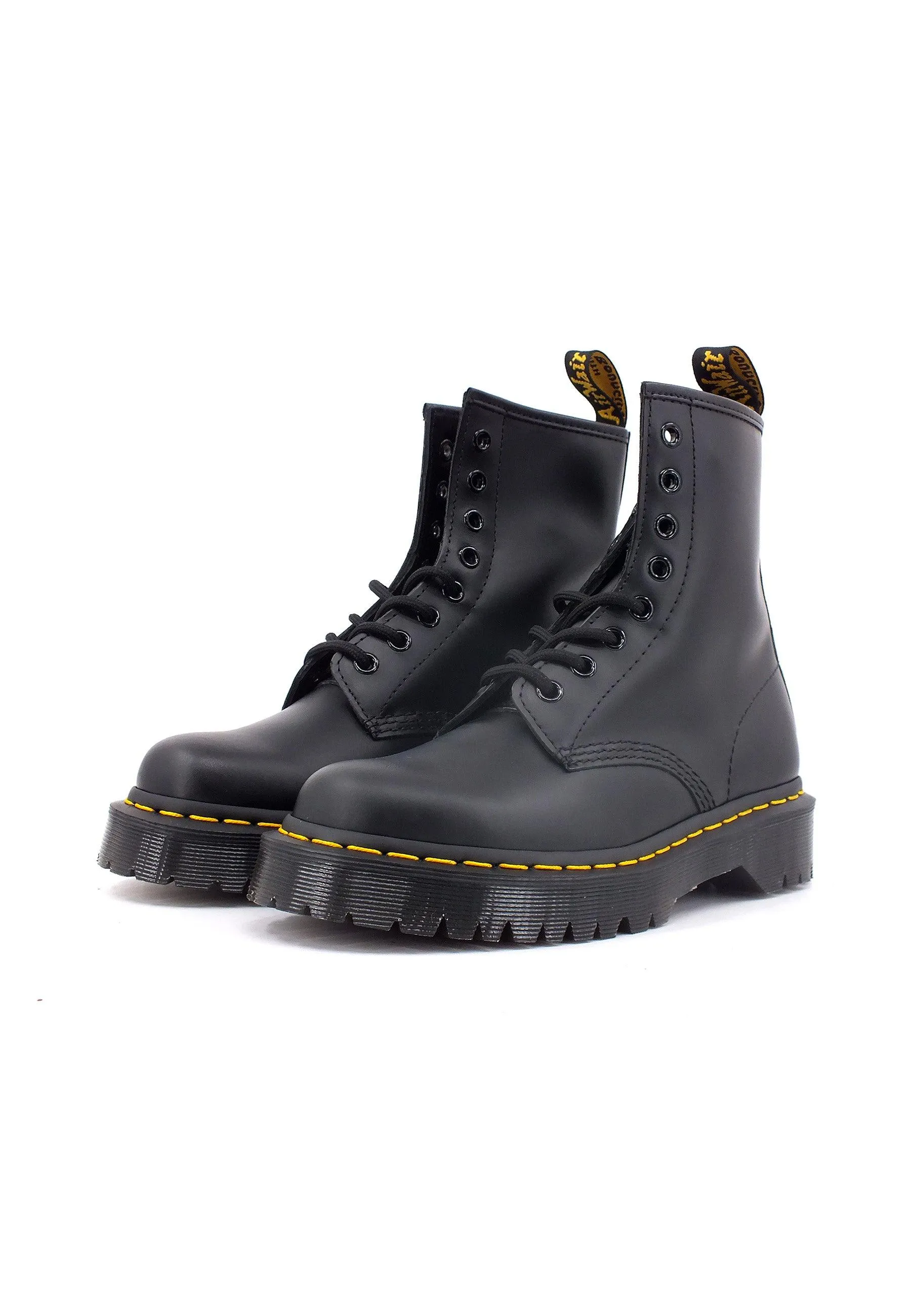 DR. MARTENS Bex Smooth Stivaletto Anfibio Donna Black 1460-BEX-25345001