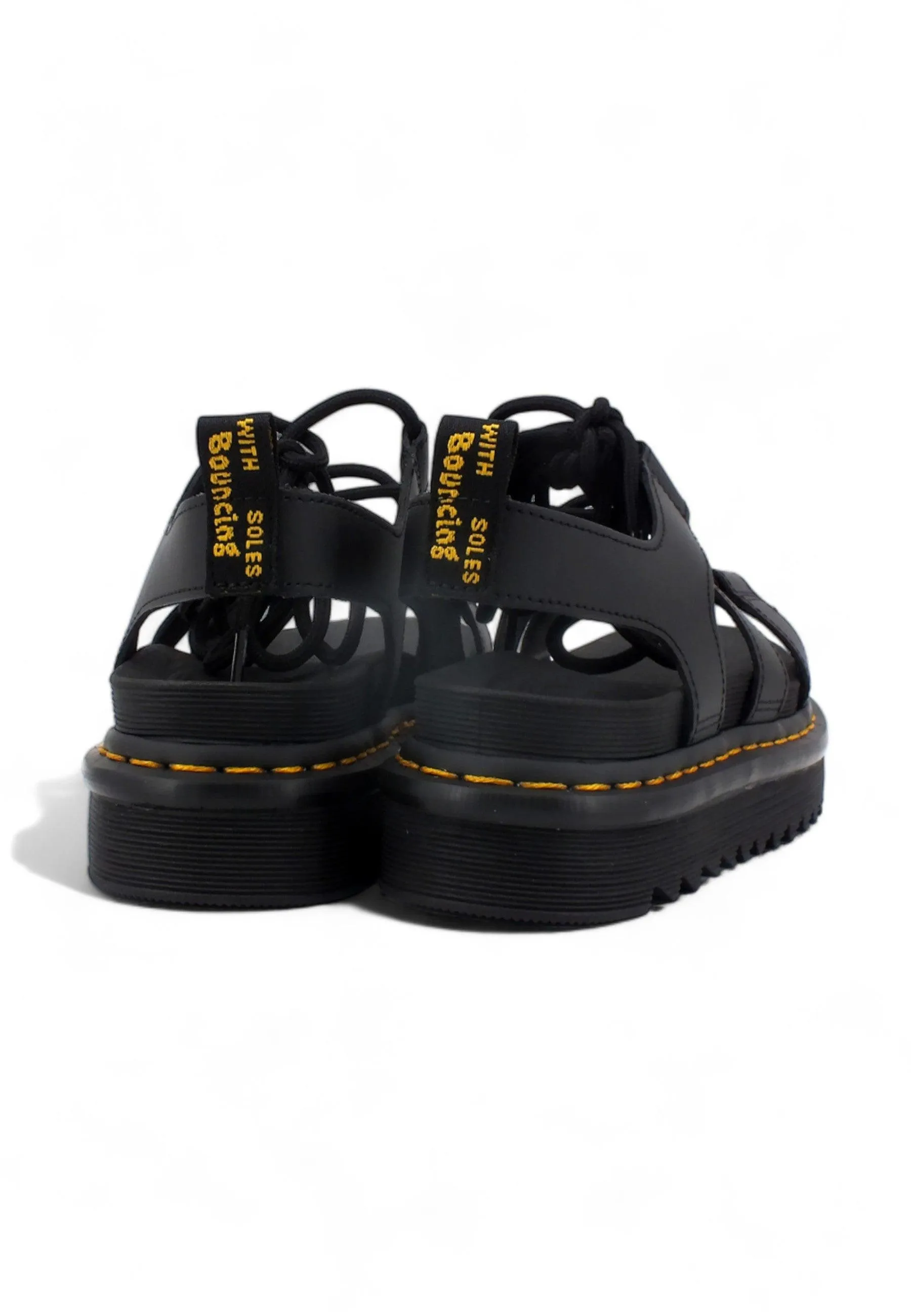 DR. MARTENS Nartilla Hydro Sandalo Donna Black NARTILLA-24641001