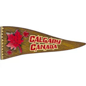 Eagle Ridge Trading Maple Lead Pennant Magnet