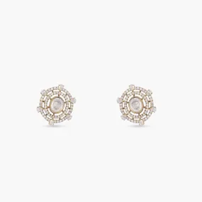 Forever Moissanite Silver Stud Earrings