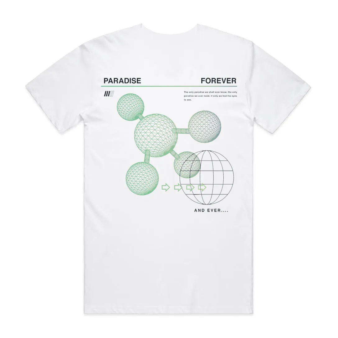 FOREVER PARADISE TEE WHITE