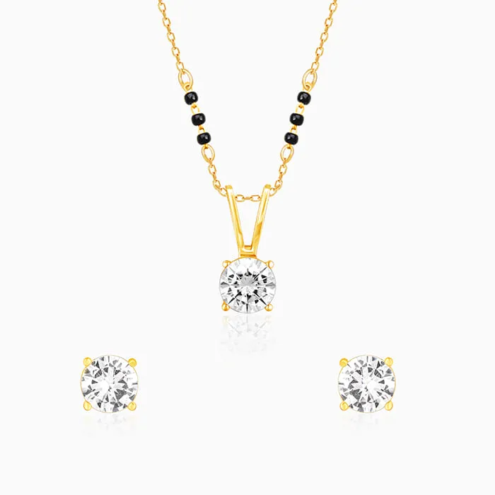 Golden Forever Moments Mangalsutra Set