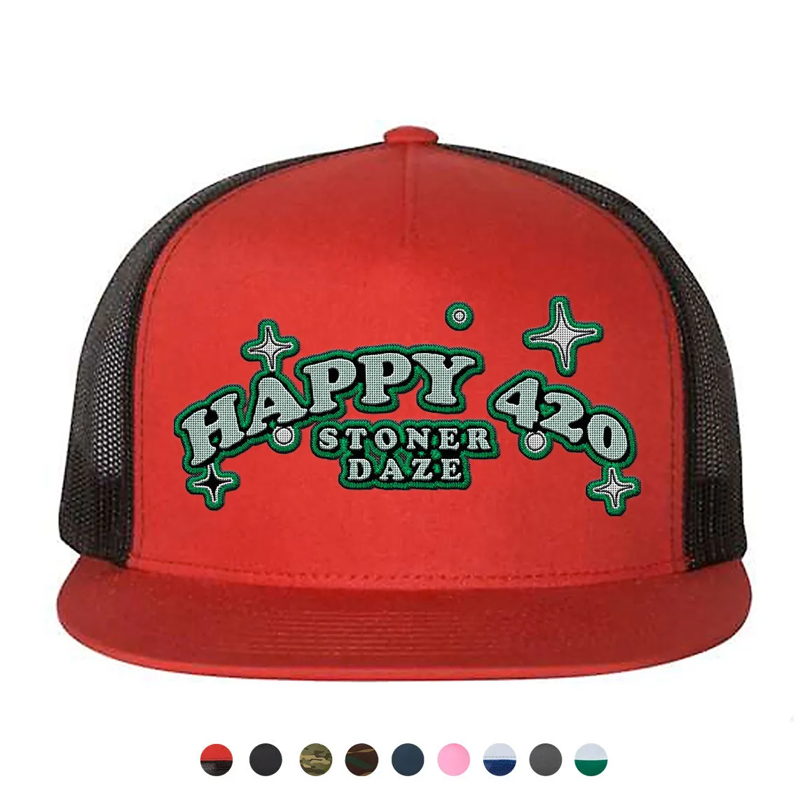 Happy 420 Snapback Hat