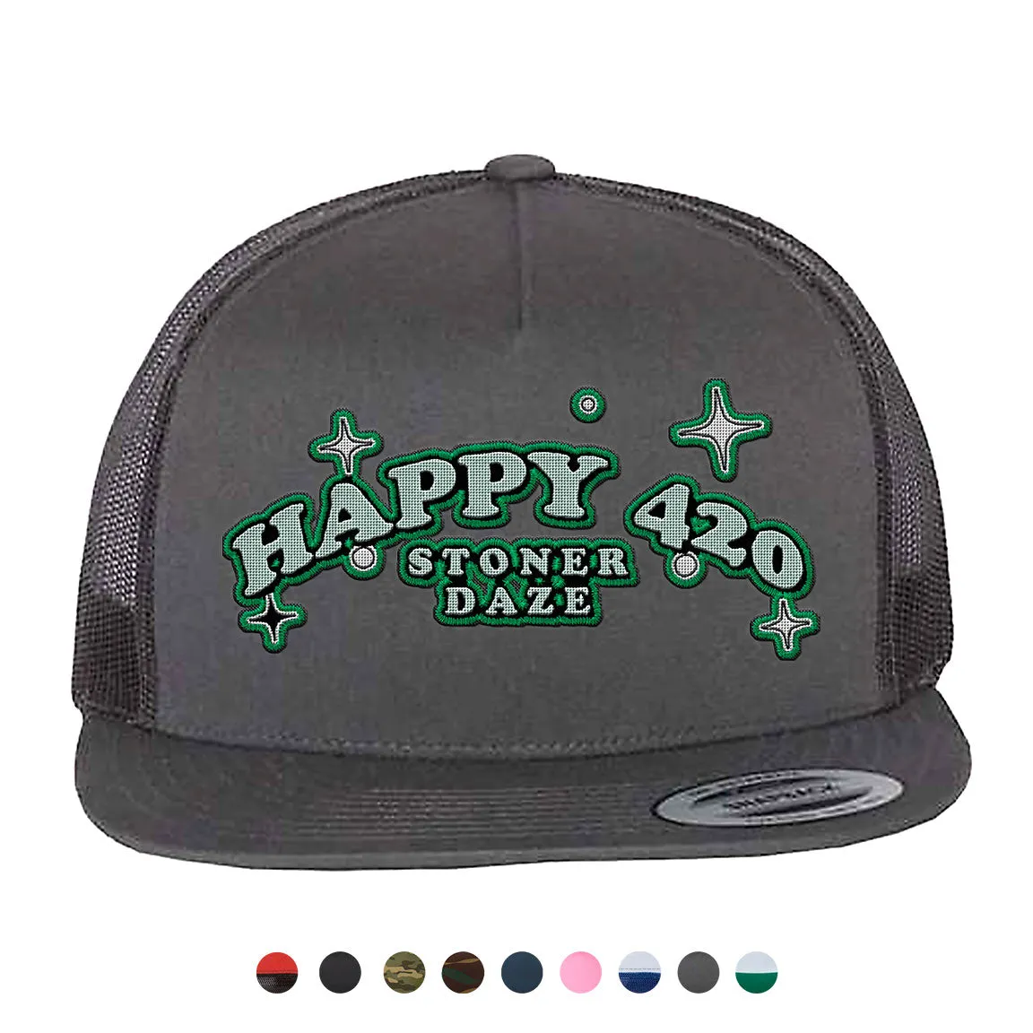 Happy 420 Snapback Hat