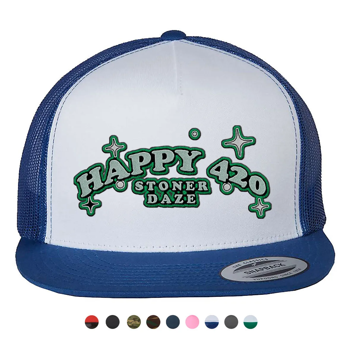 Happy 420 Snapback Hat