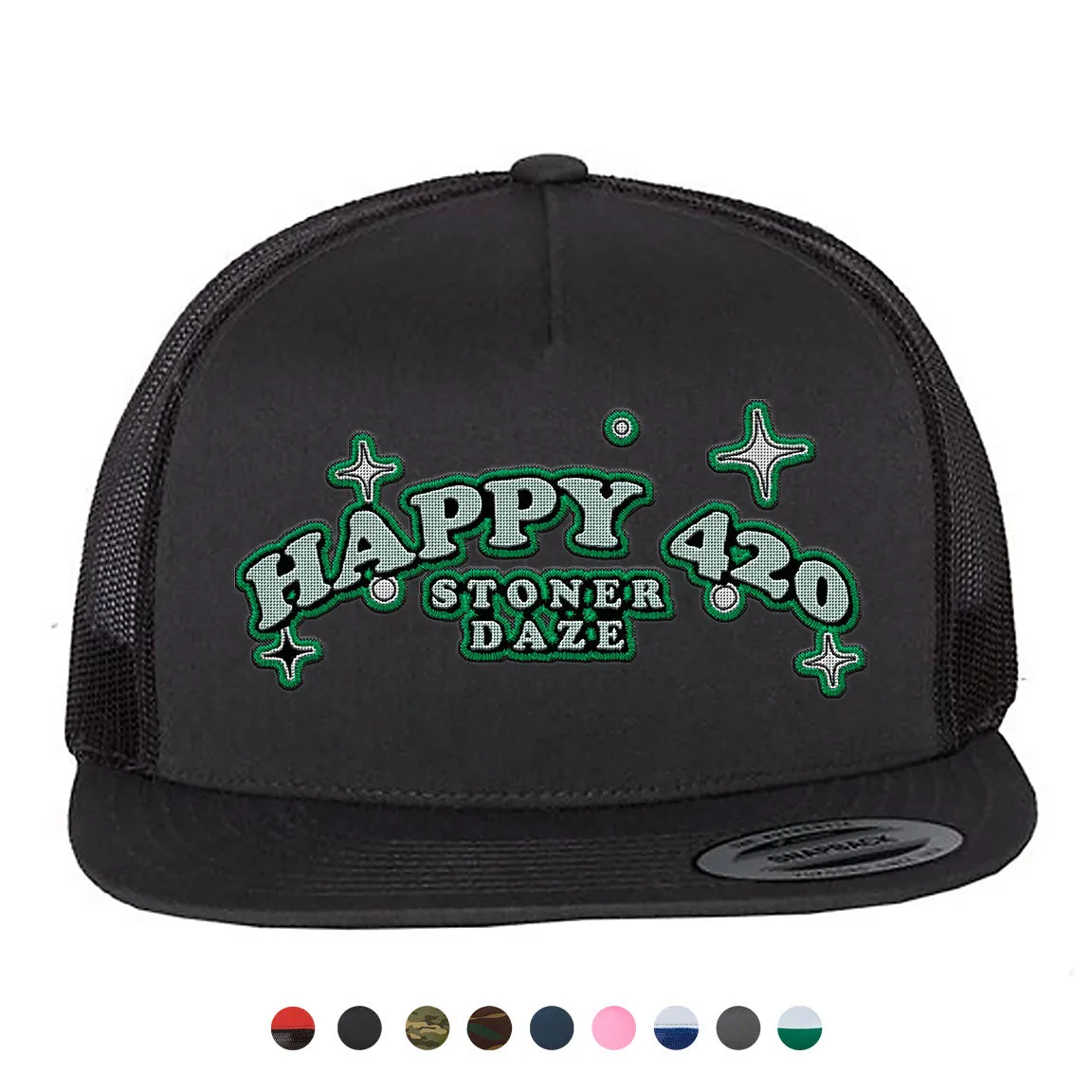 Happy 420 Snapback Hat