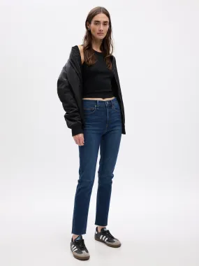 High Rise Vintage Slim Jeans