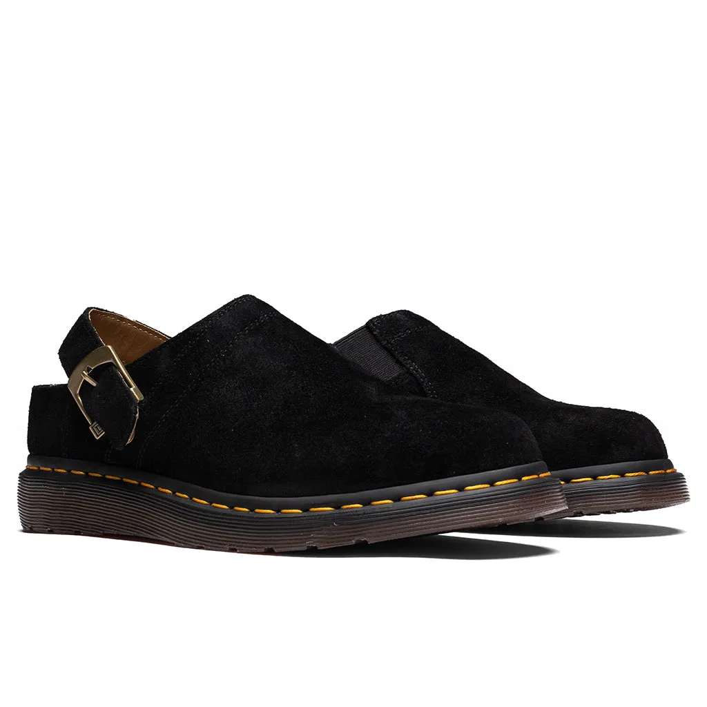 Isham Desert Oasis Suede - Black