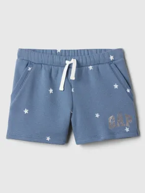 Kids Gap Logo Print Pull-On Shorts