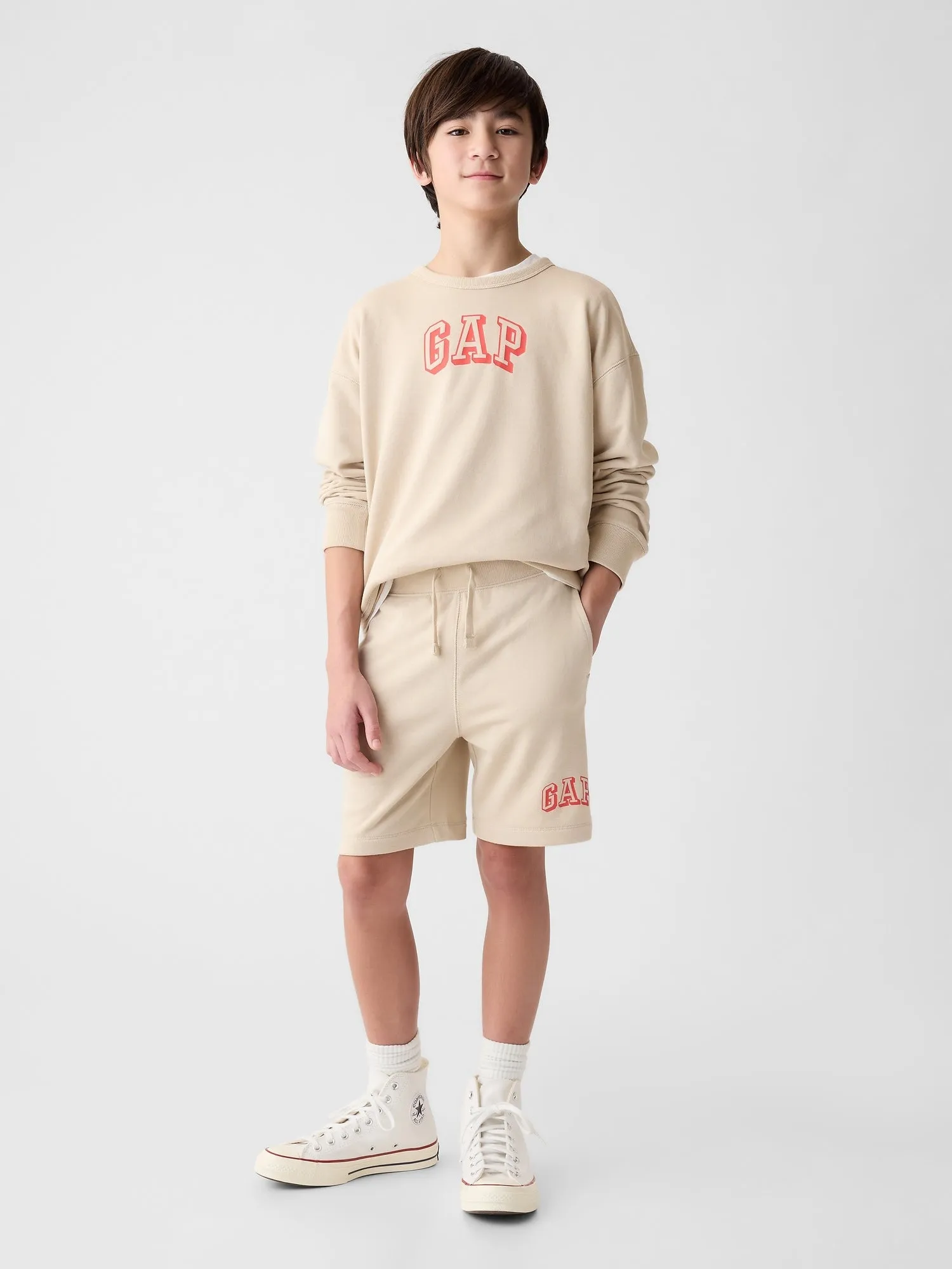 Kids Gap Logo Pull-On Shorts