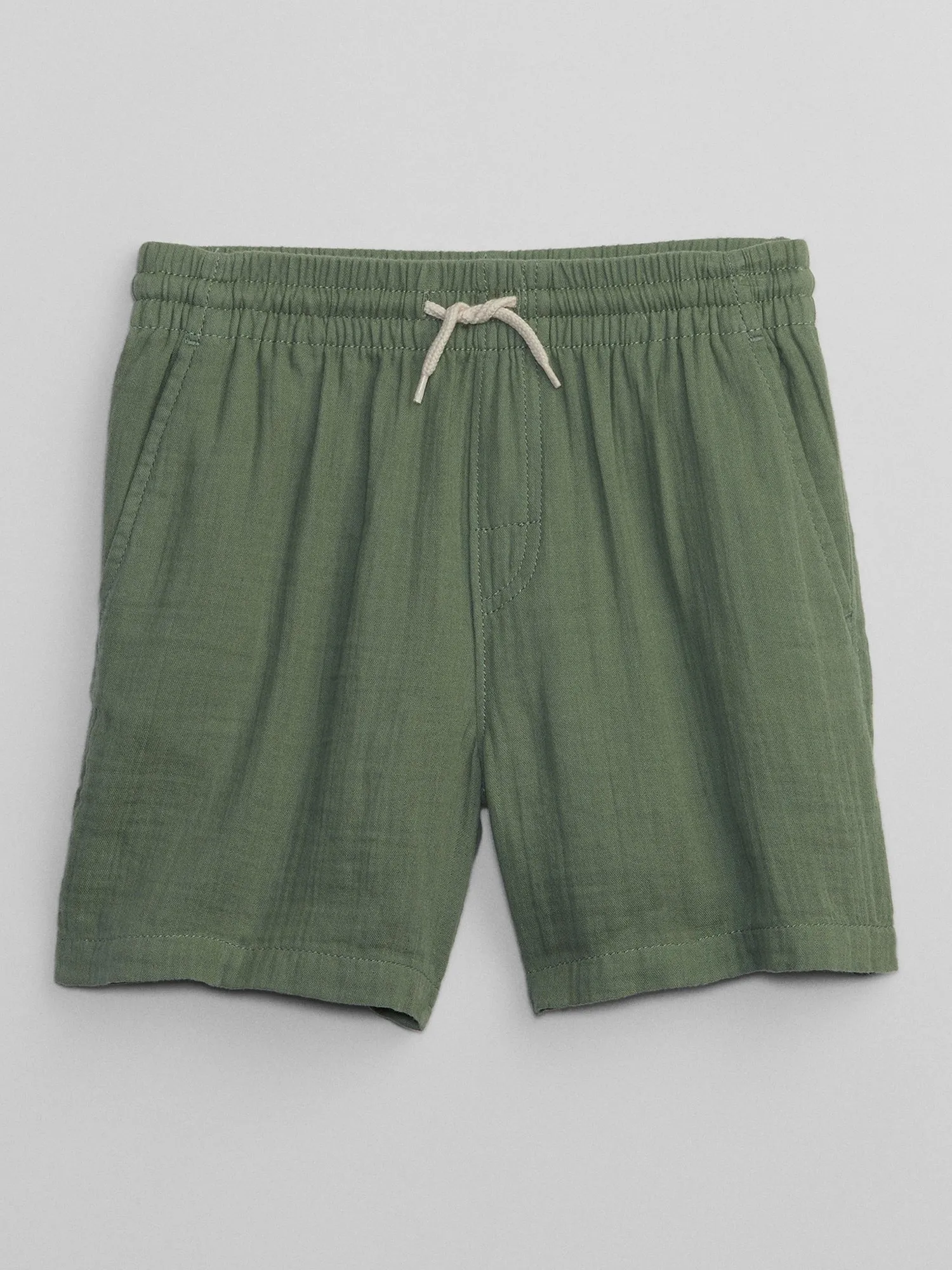 Kids Gauze Pull-On Shorts with Washwell