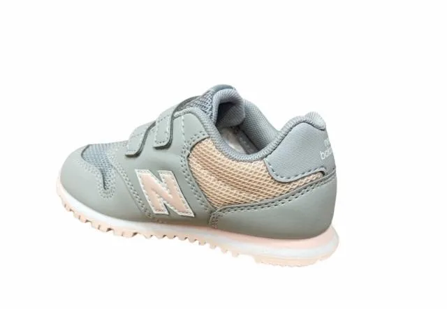 New Balance KV500KGI gray pink girls' sneakers shoe