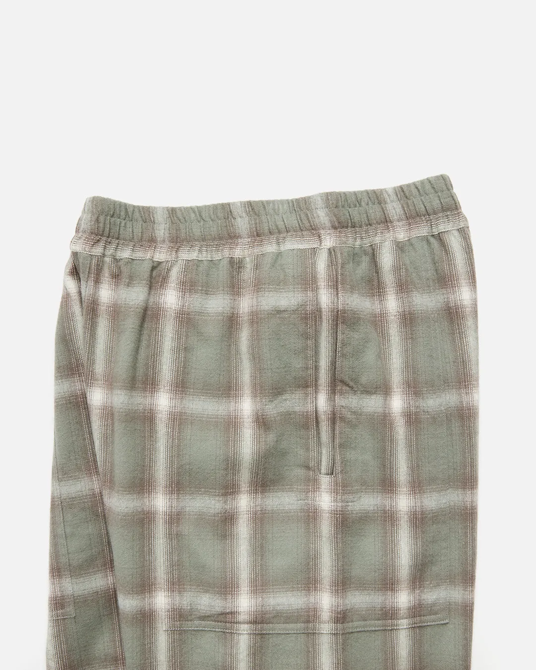 Night Pants Nel Ombre - Grey Plaid