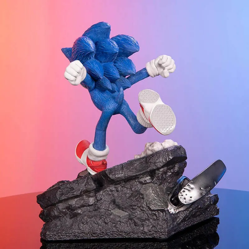 Official First4Figures Sonic the Hedgehog 2 Standoff Statue (Standard Edition)