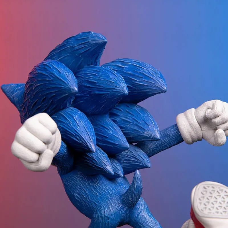 Official First4Figures Sonic the Hedgehog 2 Standoff Statue (Standard Edition)