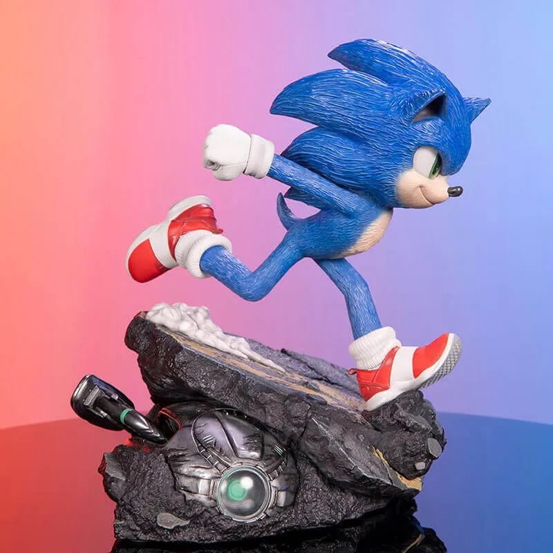 Official First4Figures Sonic the Hedgehog 2 Standoff Statue (Standard Edition)